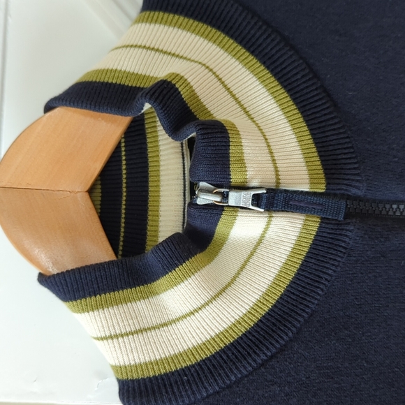 Banana Republic navy blue zipup jacket size XL - Picture 4 of 13